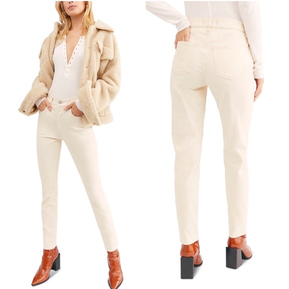 Free People Velvet Skinny Pants 28 NEW - Picture 3 of 12